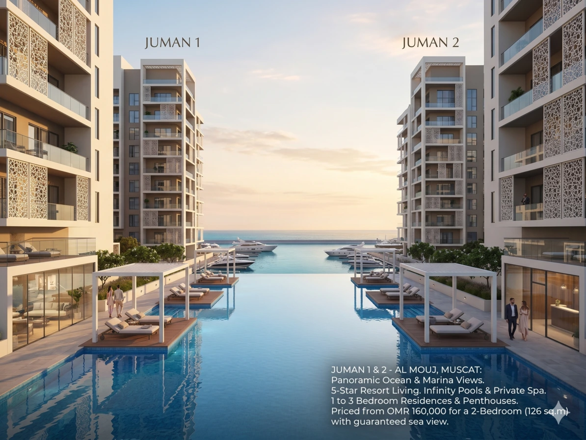 Juman 1 and Juman 2 Almouj Muscat