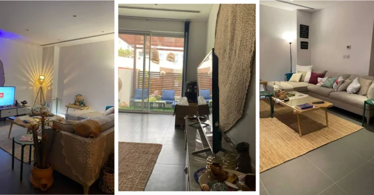 furnished living area
