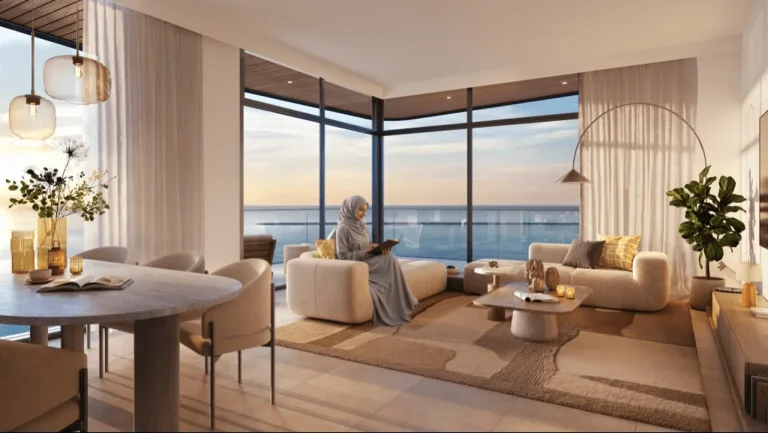 Marina View 1-Bedroom Apartment in Al Mouj